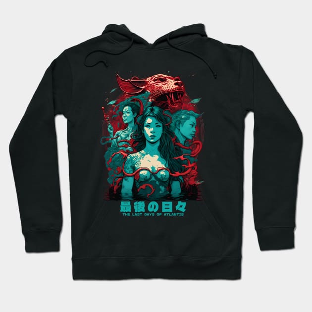 The last days of Atlantis 3 Hoodie by bmron